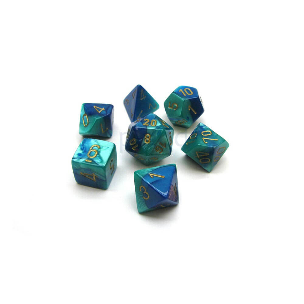 D7 Die Set Dice Gemini Poly (7 DICE)