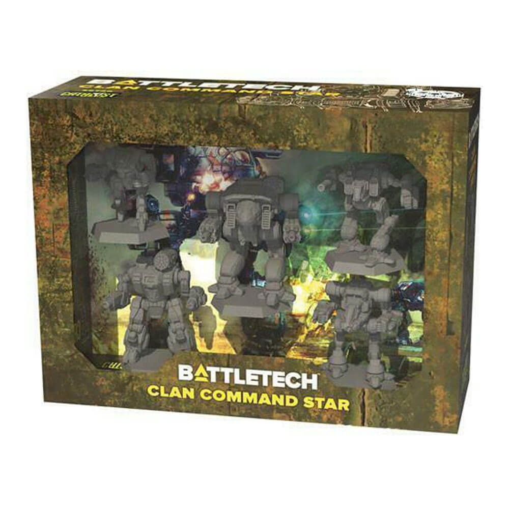 BattleTech RPG Clan Command Star Miniatures