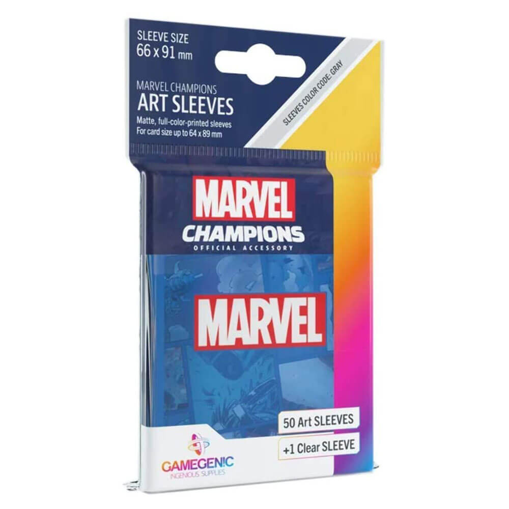 Maniche d'arte Marvel Champions (50/pacchetto)