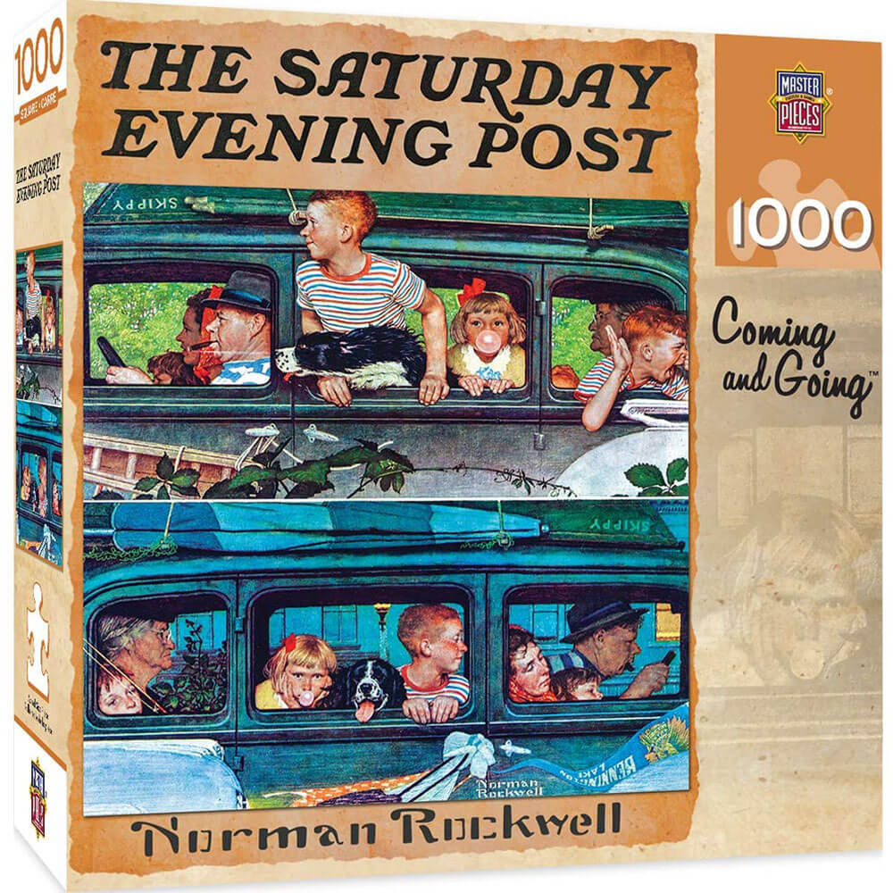 O quebra -cabeça do Saturday Evening Post 1000pc