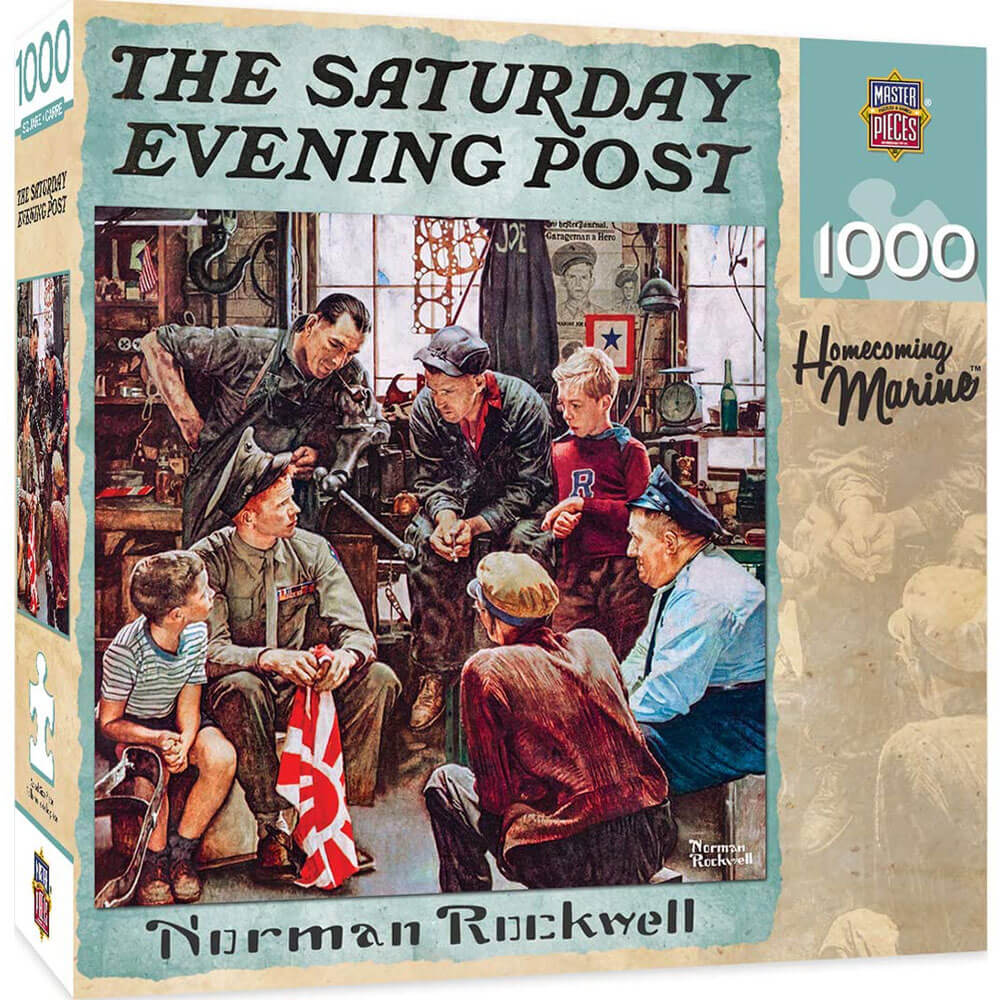 Saturday Evening Post 1000pc puslespil