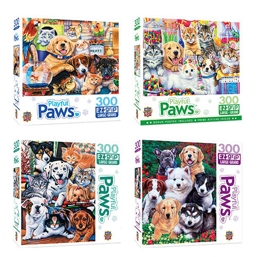 MP Playful Paws EZ Grip Puzzle (300s)