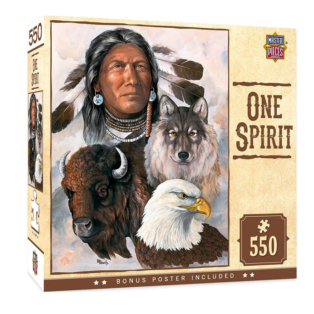 MP Tribal Spirit Puzzle (550 PCS)