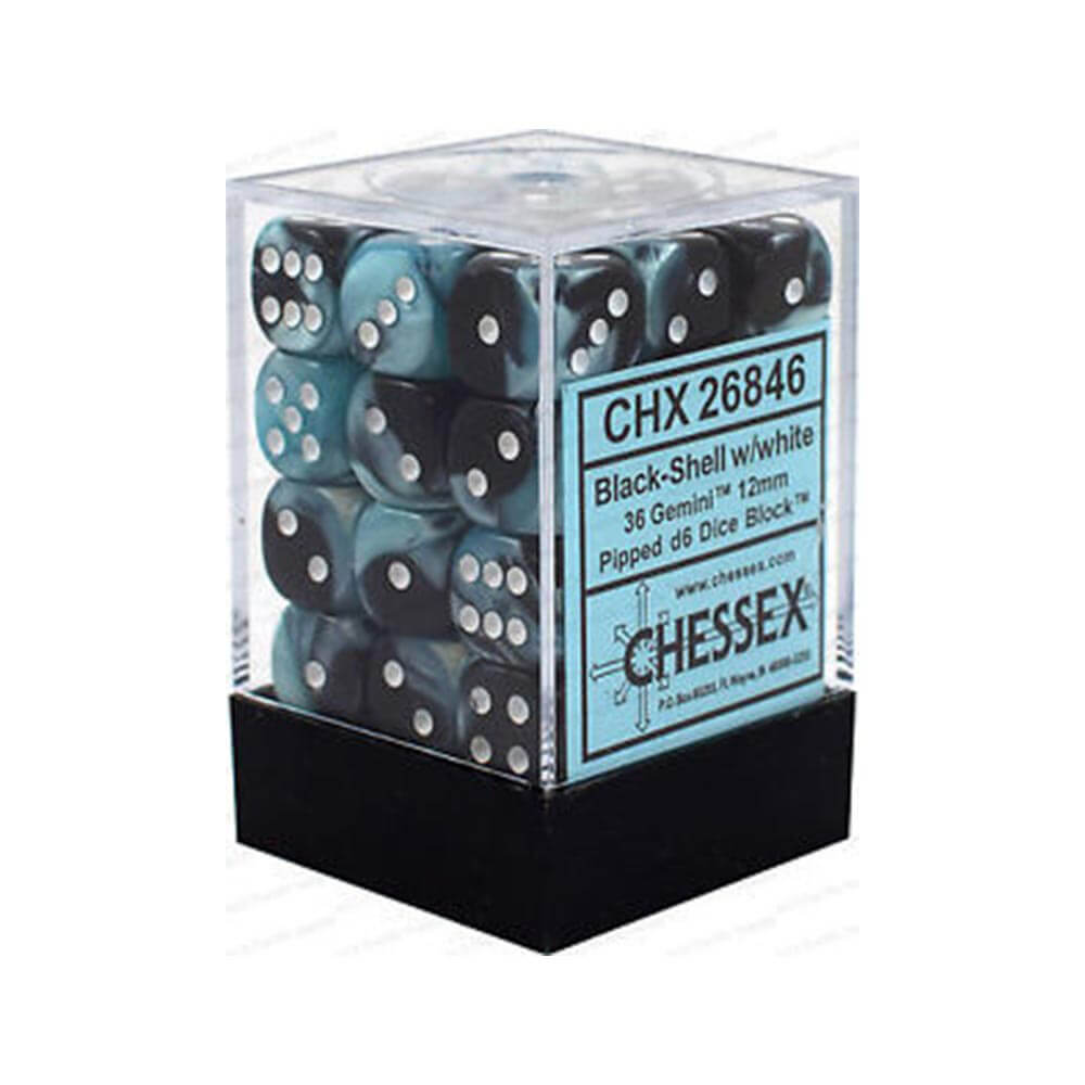 D6 Dice Gemini 12mm (36 dadi)