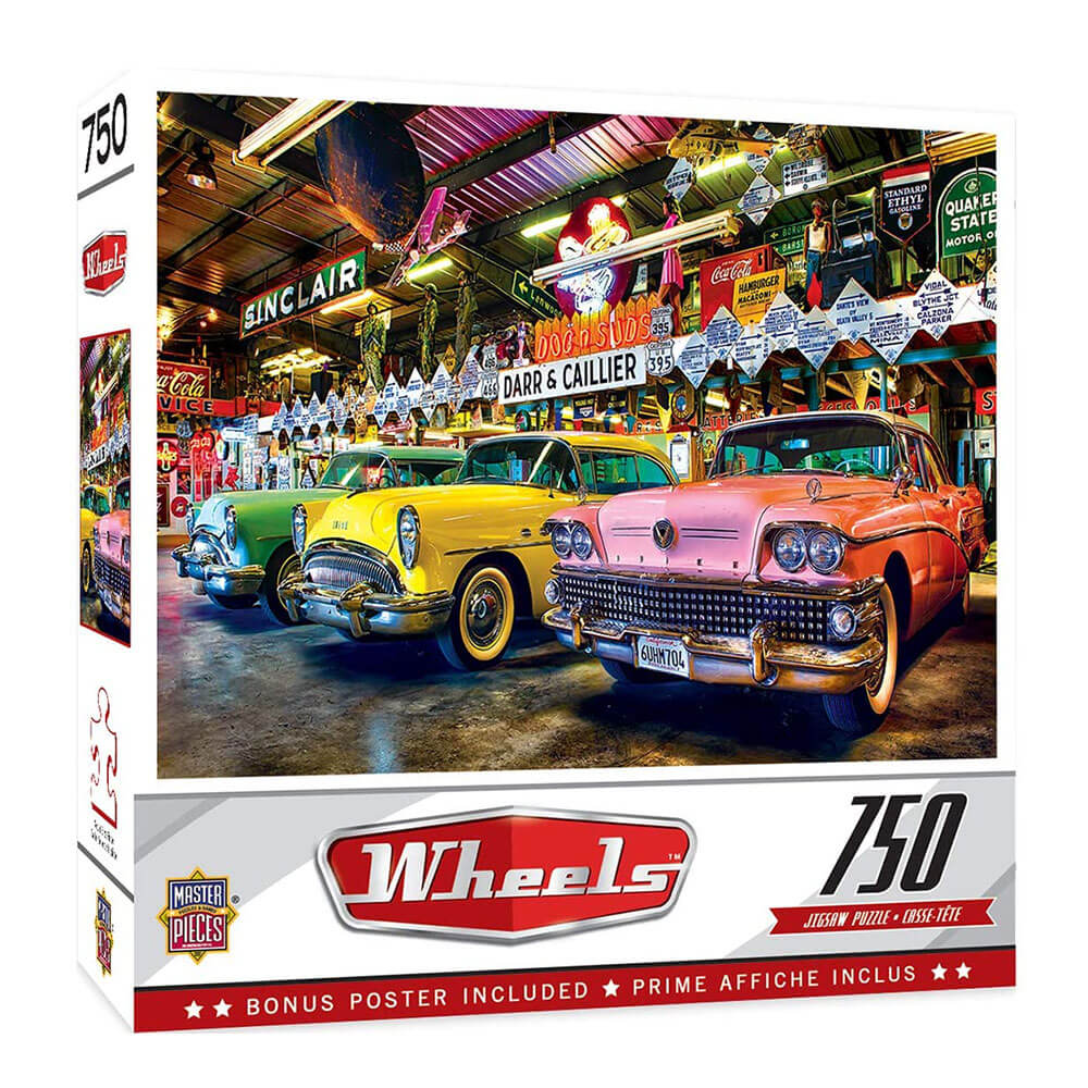 MP Wheels Puzzle (750 stk)