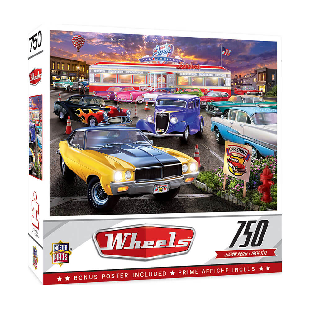 MP Wheels Puzzle (750 stk)