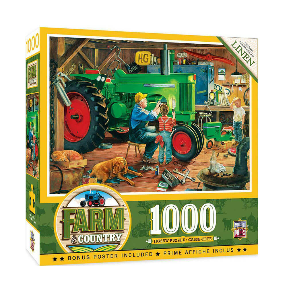 Obras -primas Puzzle Farm & Country (1000)