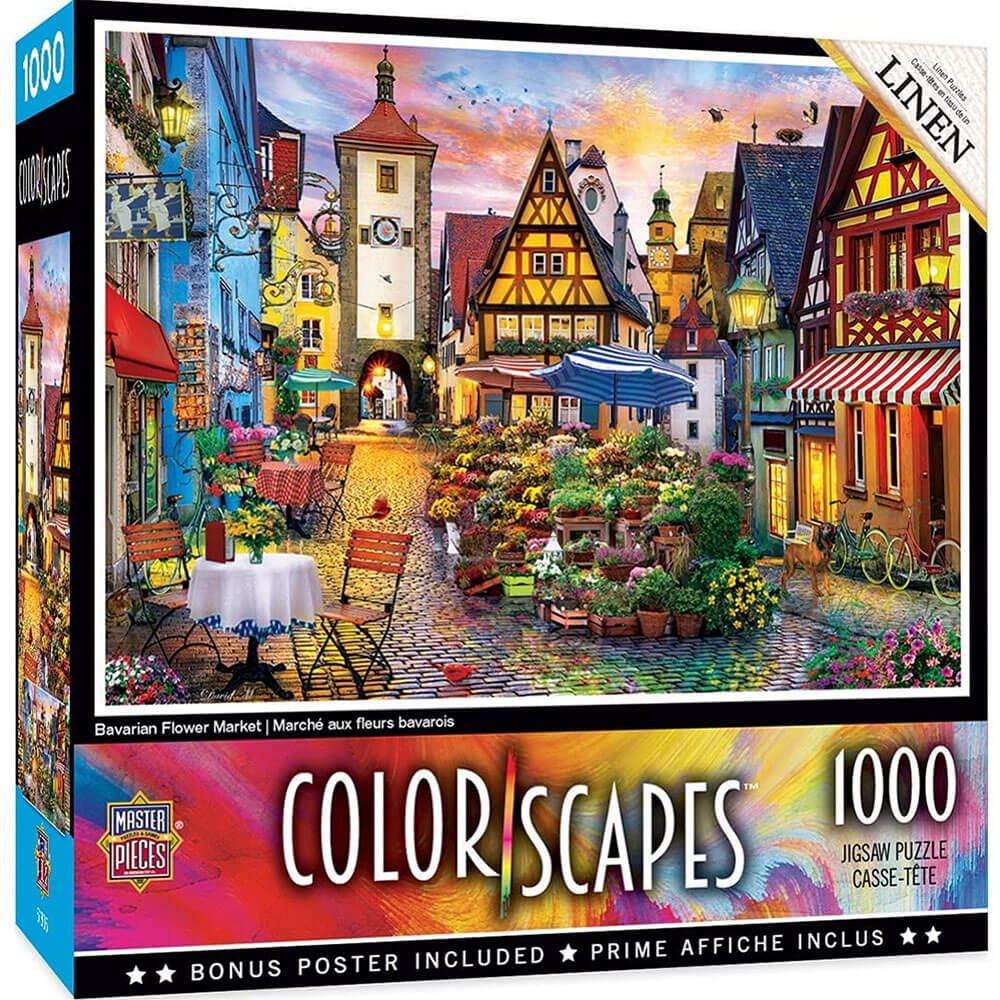 Masterpieces Colourscapes 1000pc puslespil