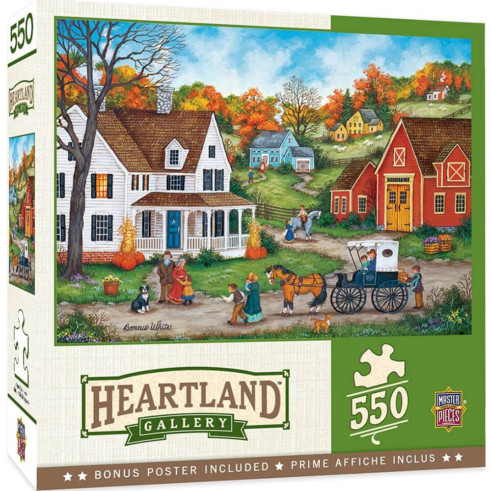 Masterpieces Heartland 550pc Rompecedia