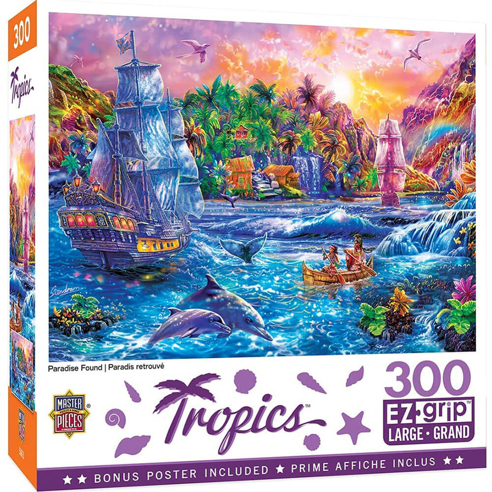 Arcydzieła EzGrip Tropics 300pc Puzzle