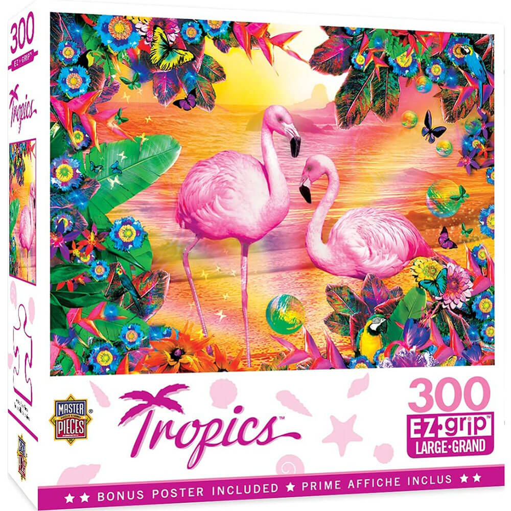 Obras -primas ezgrip tropics 300pc Puzzle