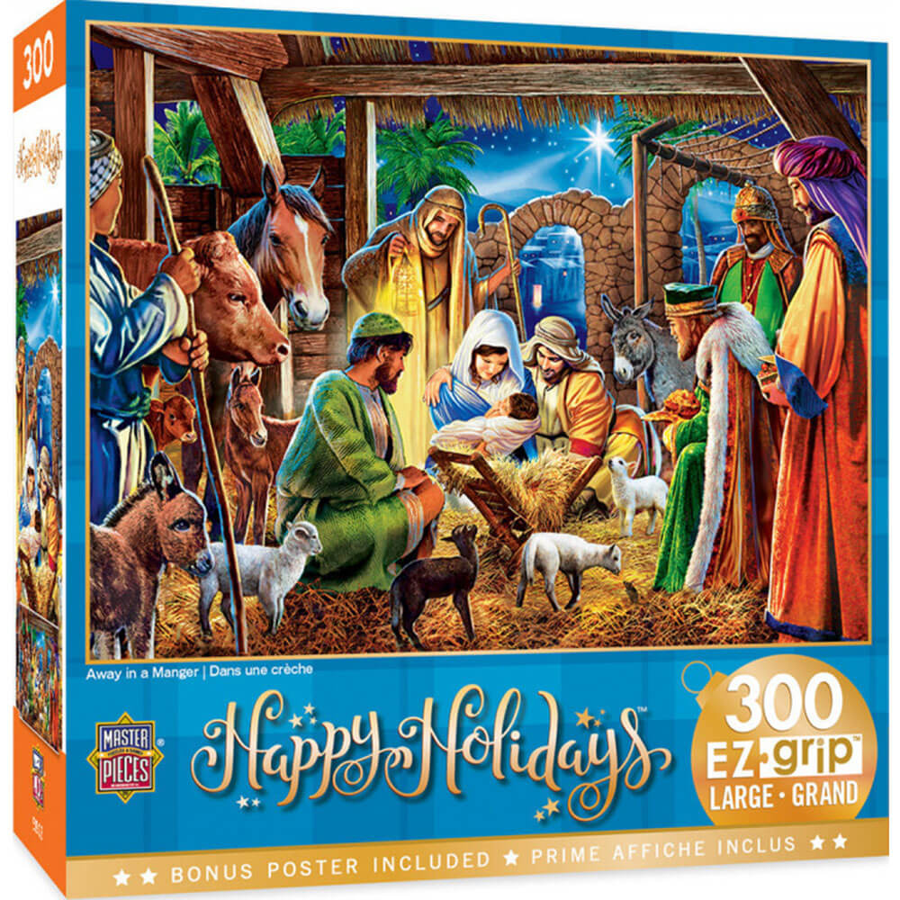 EZGRIP Happy Holidays 300 pc puslespil