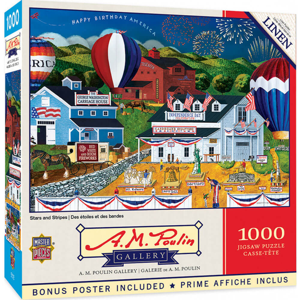 Obras -primas a.m. POULIN 1000PC Puzzle