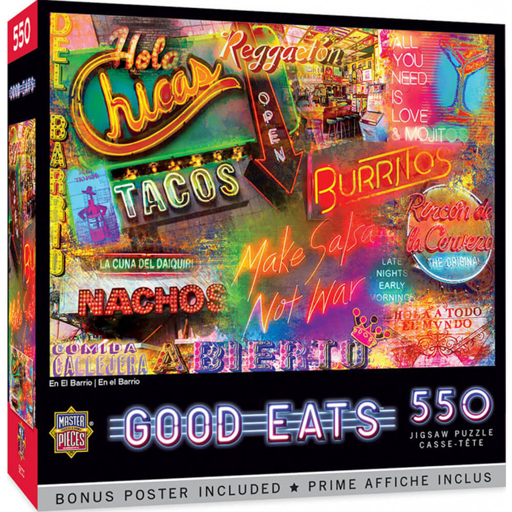 MasterPieces Good Eats 550-teiliges Puzzle