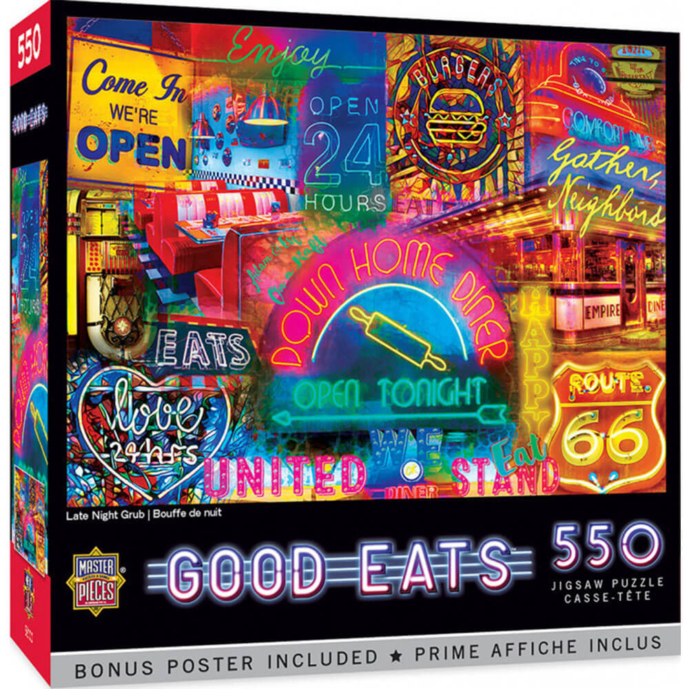 Masterpieces Good Eats 550 pc puslespil