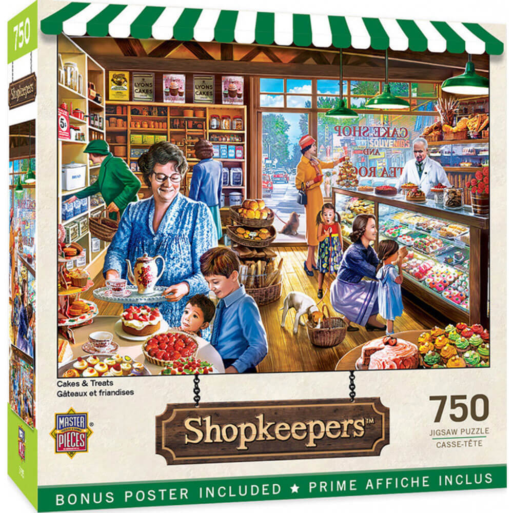 Masterpieces winkeliers 750 pc puzzel