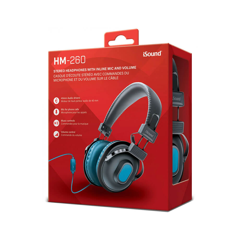 ISOUND HM-260 WIRED fone de ouvido