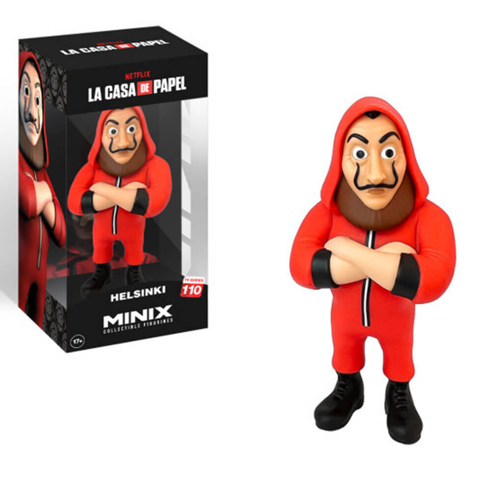 Minix Money Heist med Mask Collectible Figur