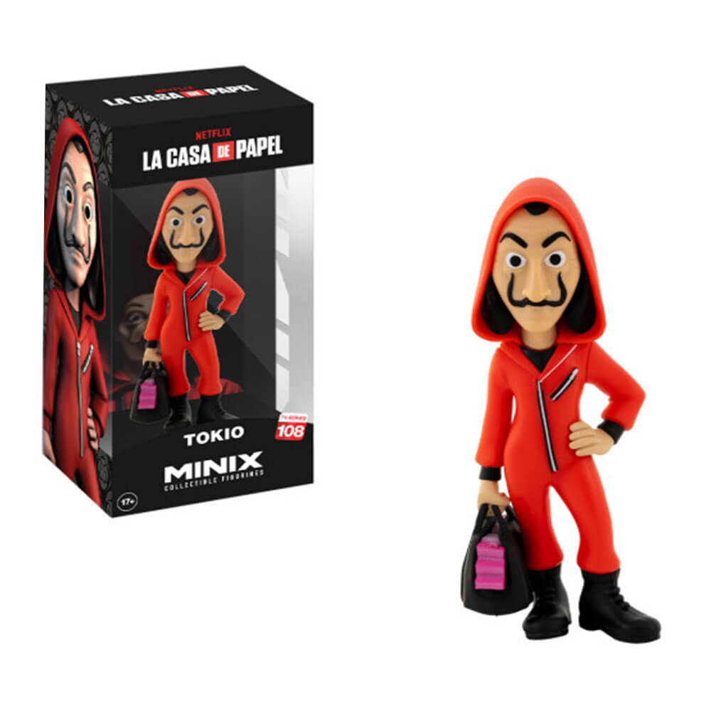 Minix Money Heist med Mask Collectible Figur