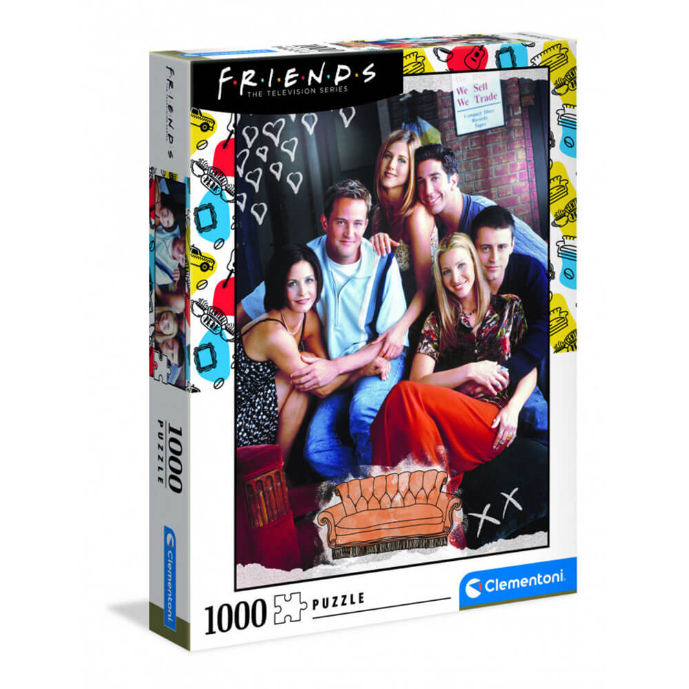 Clementoni Friends puslespil 1000stk