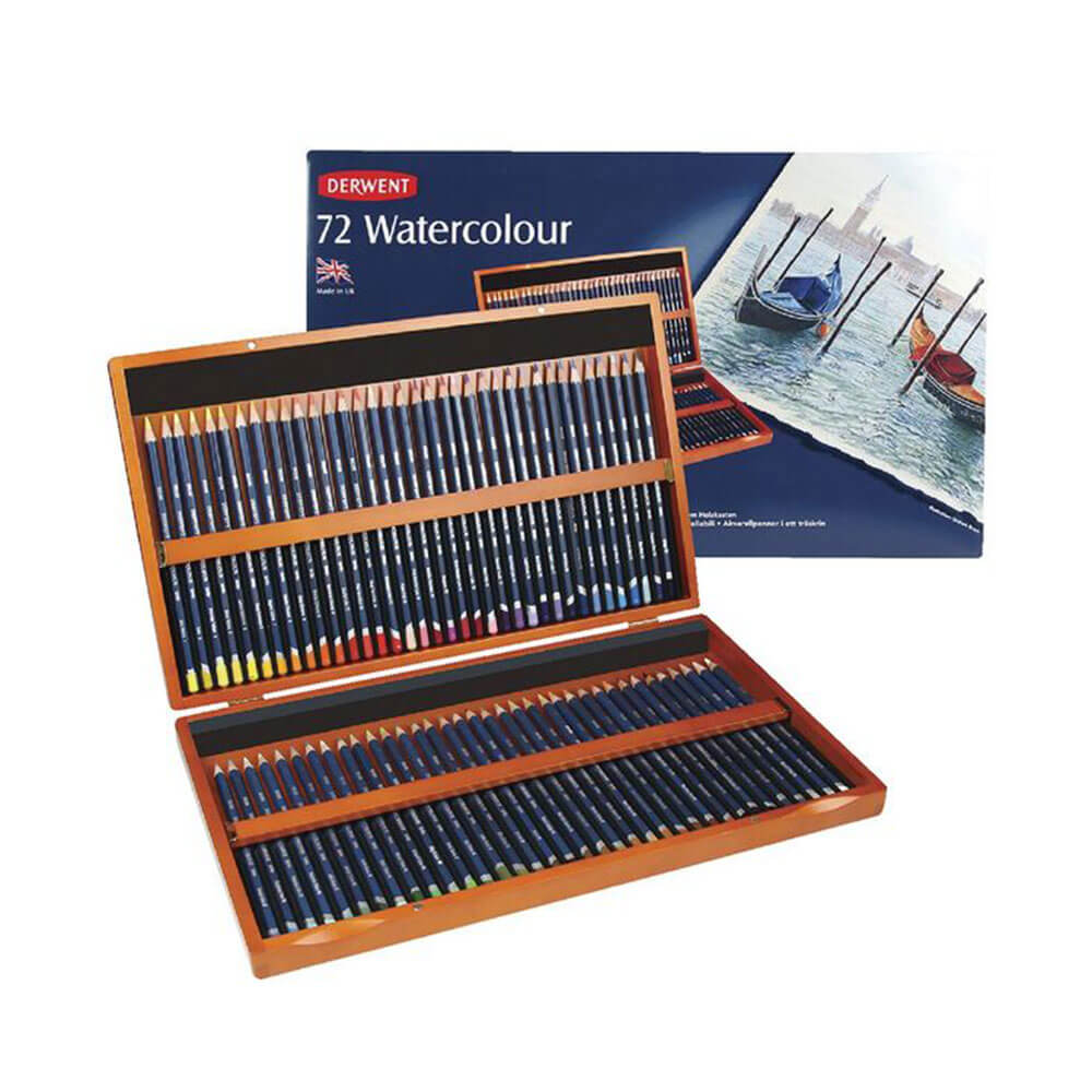 WaterColor a matita colorato Derwent (72pc)