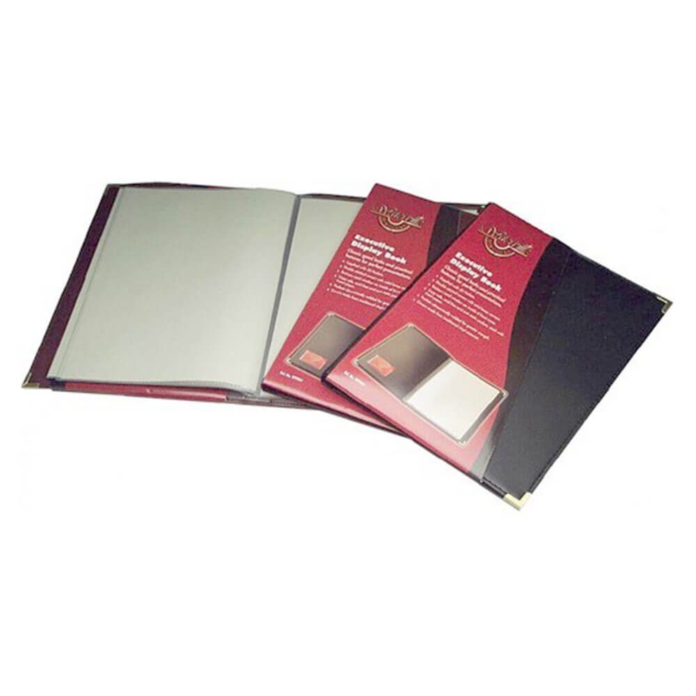 Waterville Executive Display Book A4 (svart)