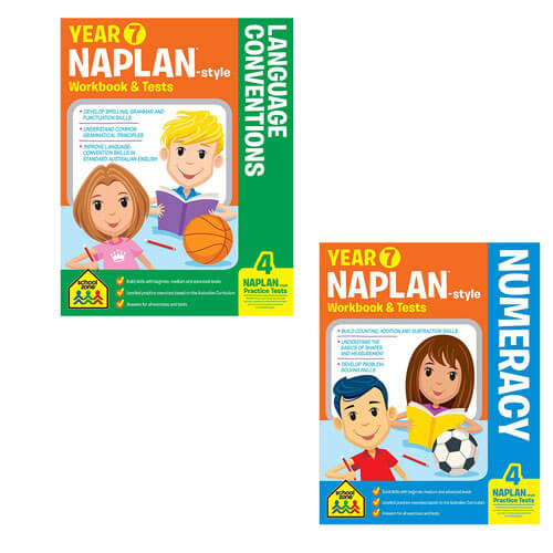 Schoolzone Naplan Year 7 Workbook and Tests