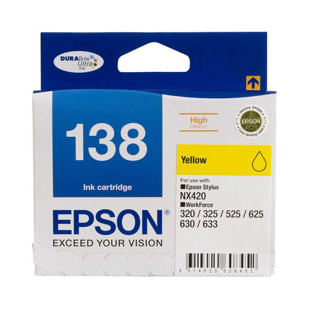 Epson High Yield Inkjet -cartridge T138