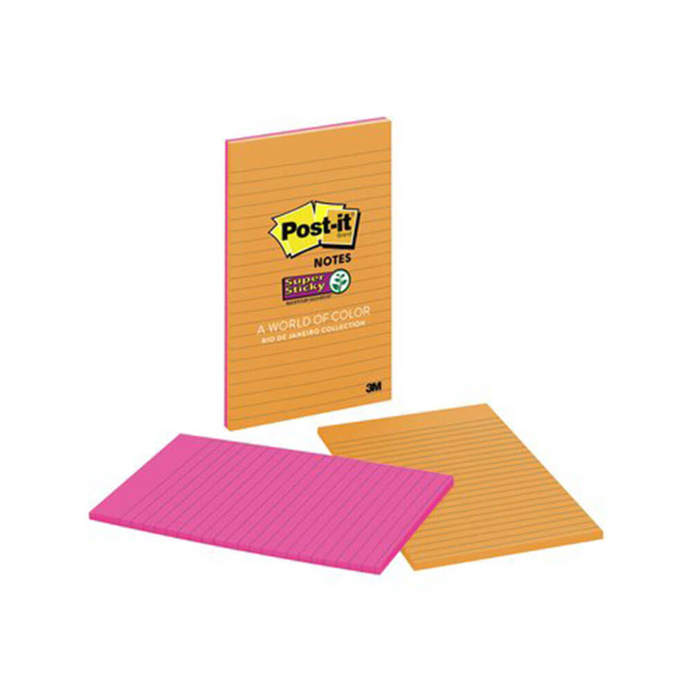 Note super appiccicose allineato post-it (4pk)