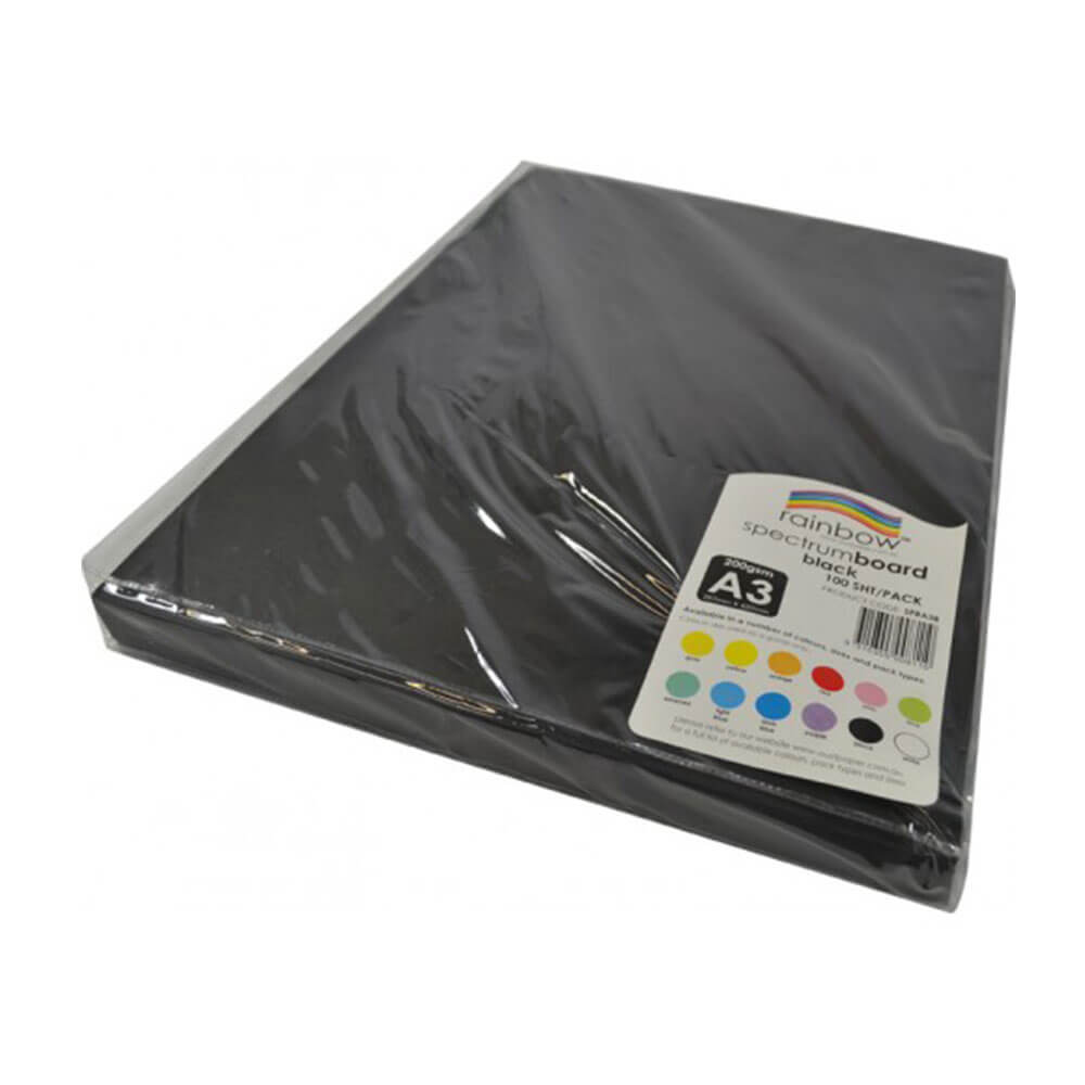 Cardboard Rainbow Spectrum A3 200GSM (100pk)