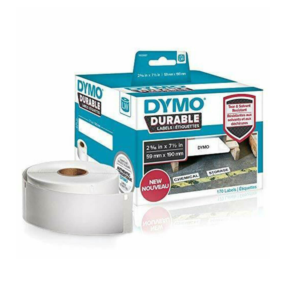 Dymo verzendlabel wit