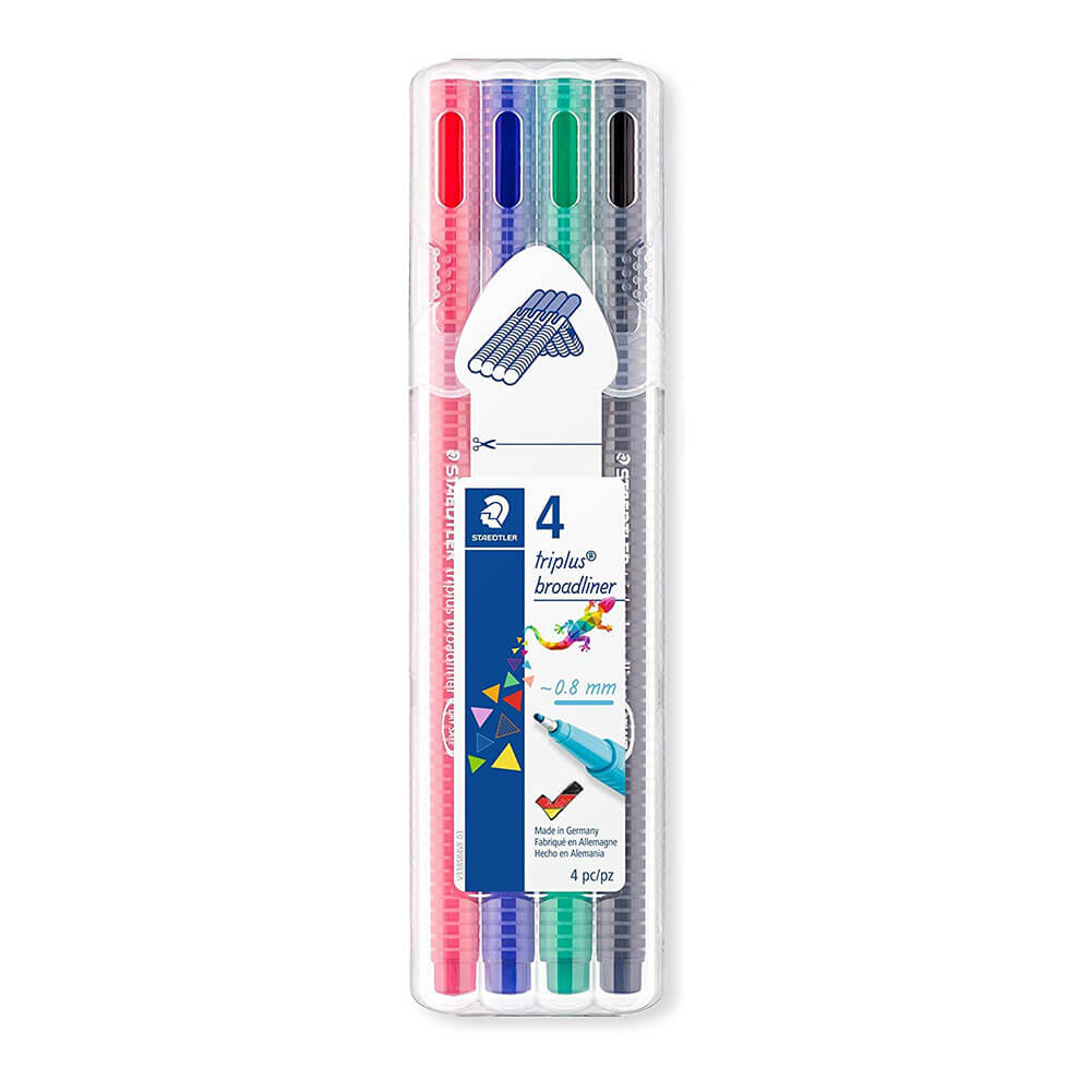  Staedtler Triplus Broadliner Brilliant Colors Stift