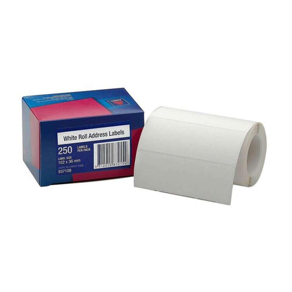 Avery Adres Label Roll 250pk