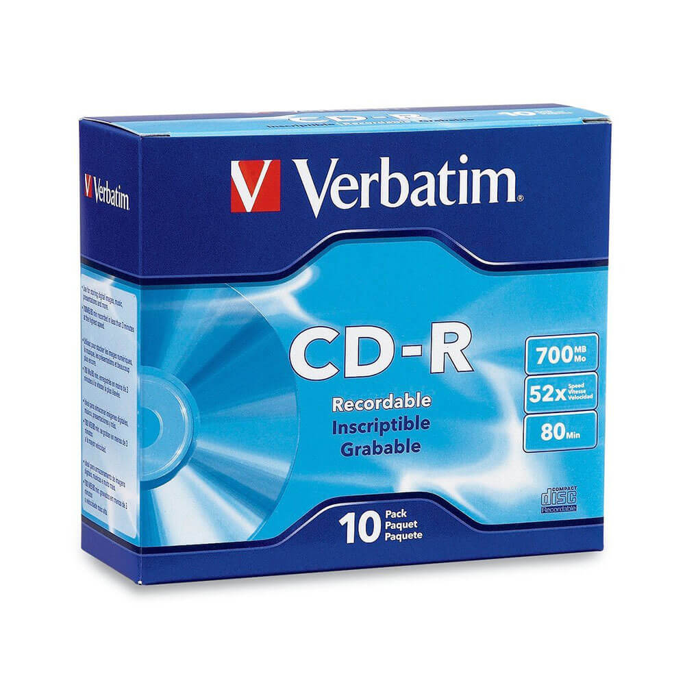 Verbatim CD-R 80 min 52x 700 MB