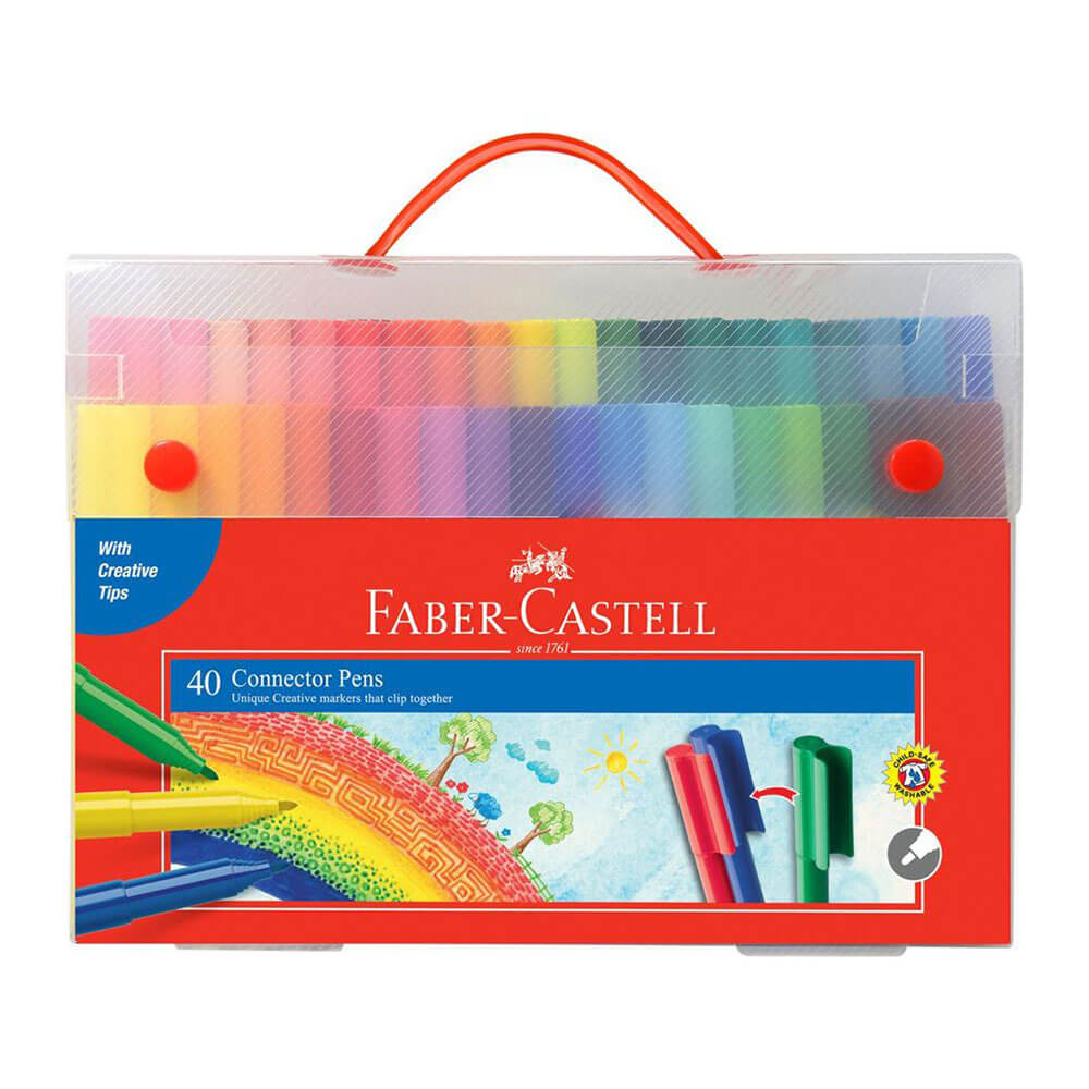  Faber-Castell Connector Pens Marker