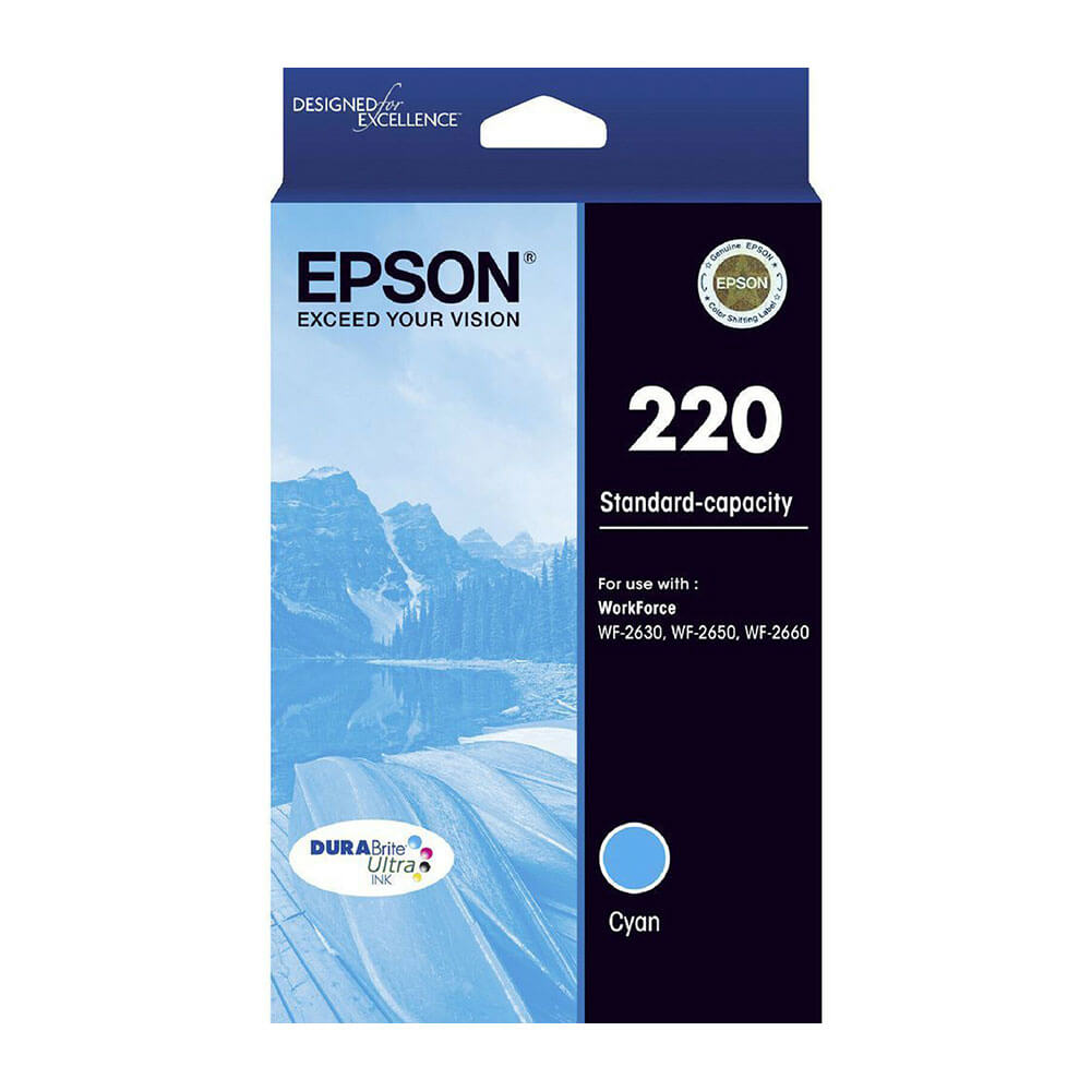 Epson standardkapasitet Inkjet-kassett 220