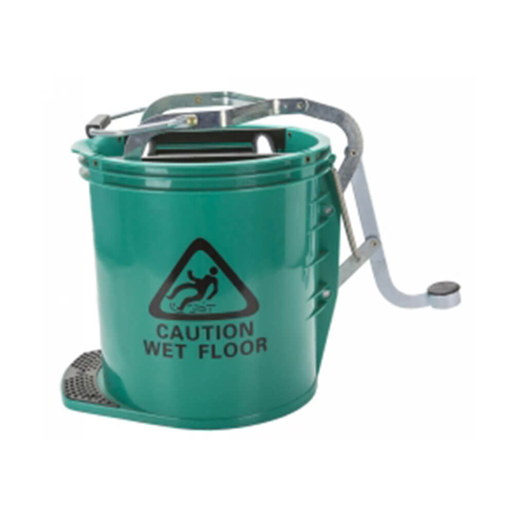 CleanLink Bucket de vadrouille en métal à usage lourd 16L