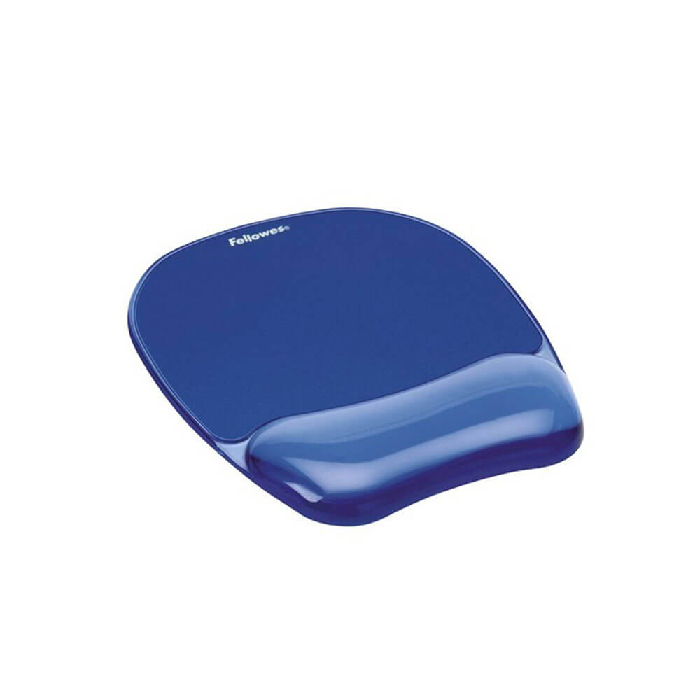 Fellowes Crystal Gel Mouse Pad & Wrist Rest