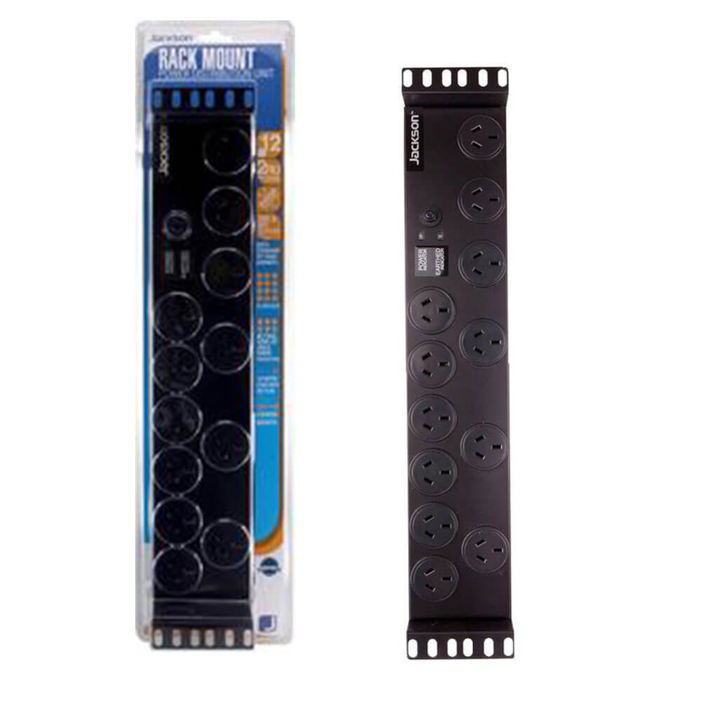 Jackson Industries Rack Mount Powerboard (noir)