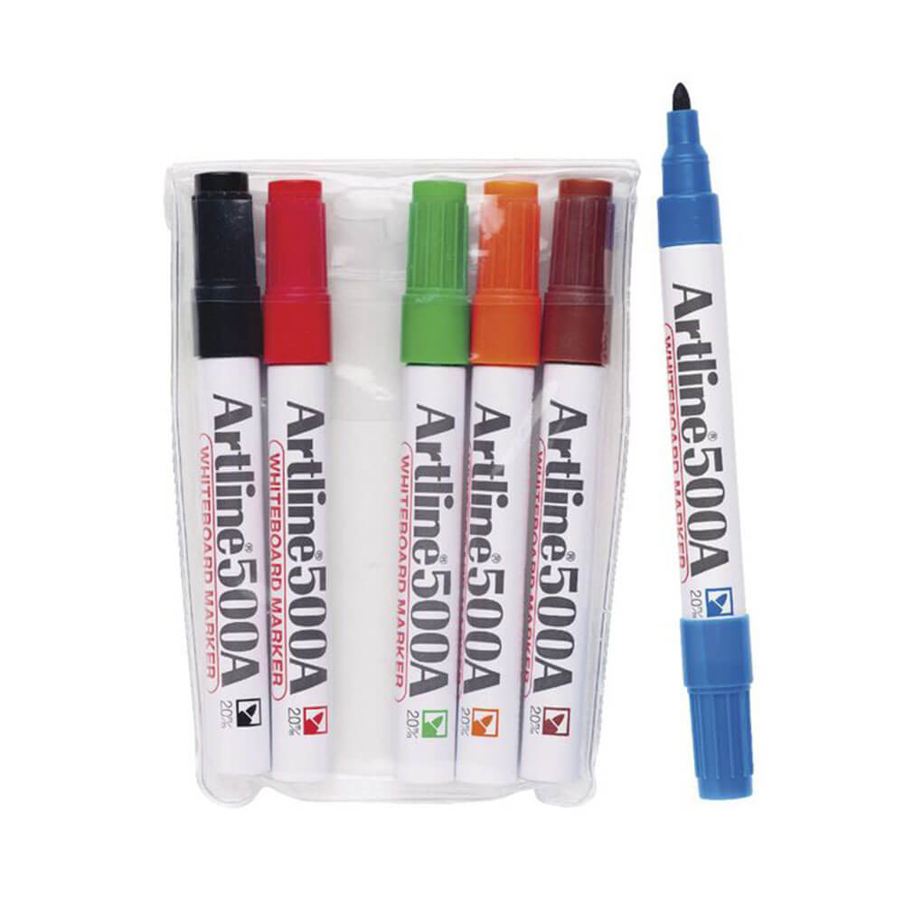 Artline Whiteboard Marker 2mm Bullet Assorted