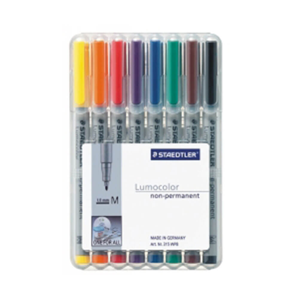  Staedtler Wasserlöslicher Marker Medium sortiert