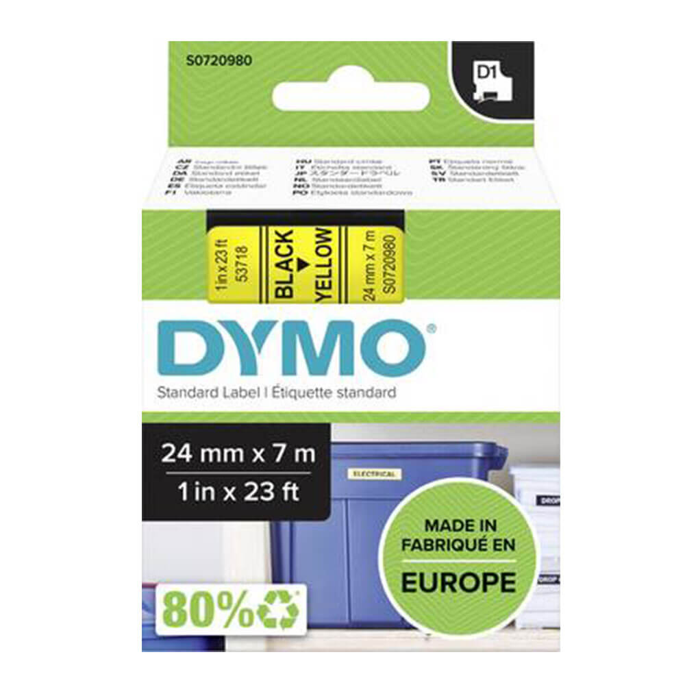 DYMO D1 Tape Label 24mmx7m