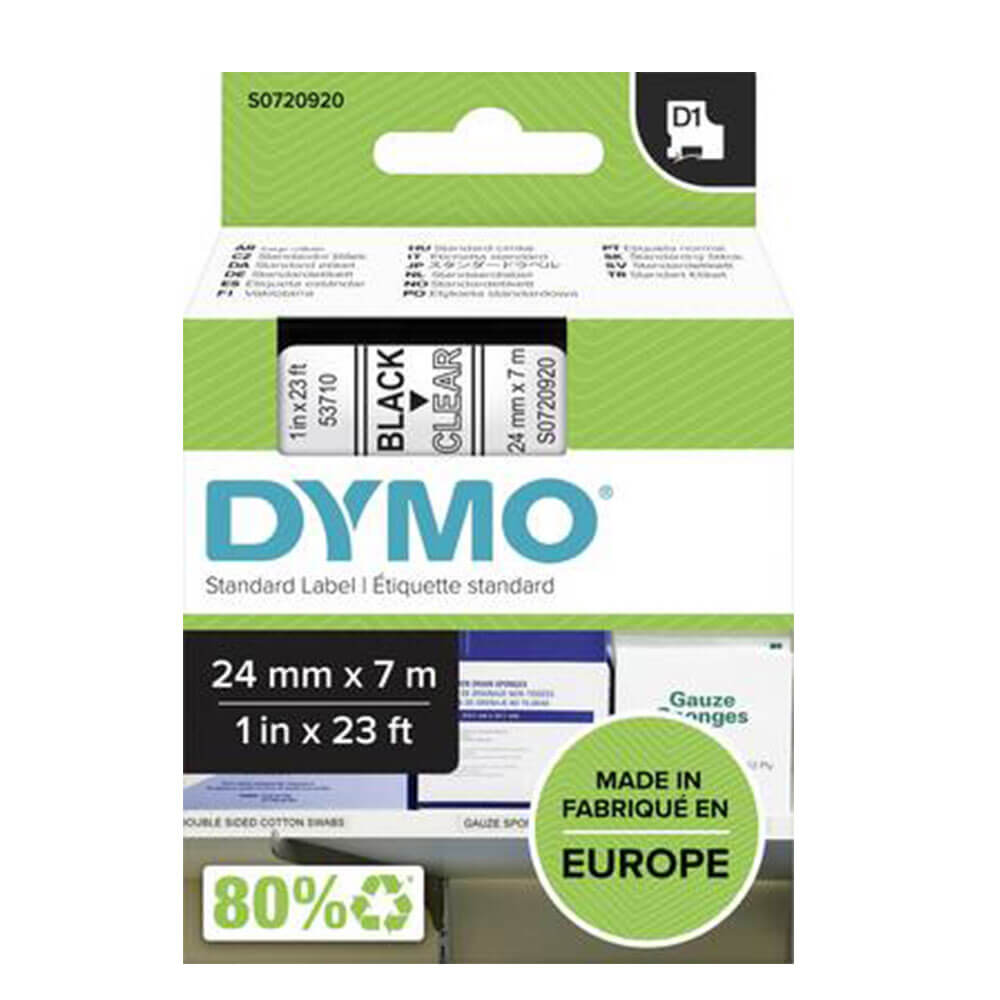 DYMO D1 Tape Label 24mmx7m