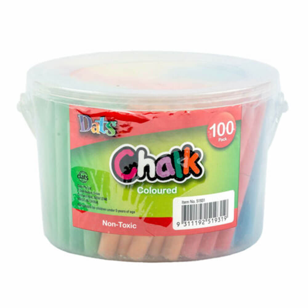 Dats Non-toxic Jumbo Chalk (100pk)