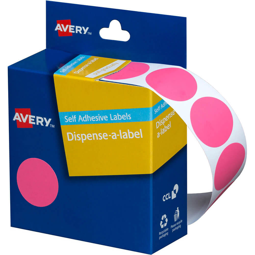 Avery selbstklebende Punktbezeichnungen 24 mm (500pcs)