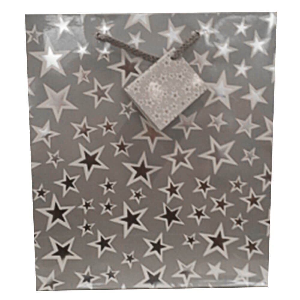 Ozcorp Stars Gift Bag (Silver)