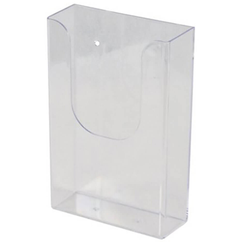 Déflecto Portrait Wall Mount Brochure Holder (Clear)