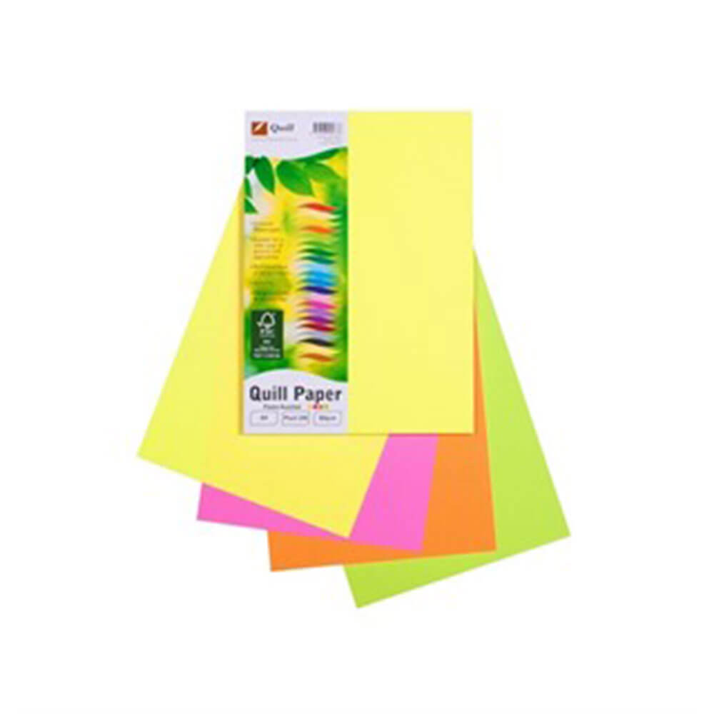 Quill Multioffice Paper 100pk 80GSM A4 (surtido)