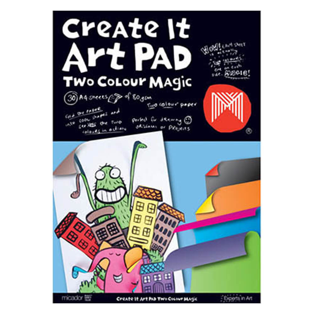 Micador Create It Art Pad 30 Hojas (A4)