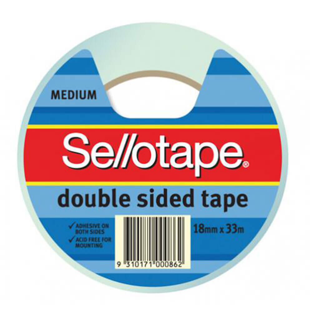 Cinta de doble cara sellotape